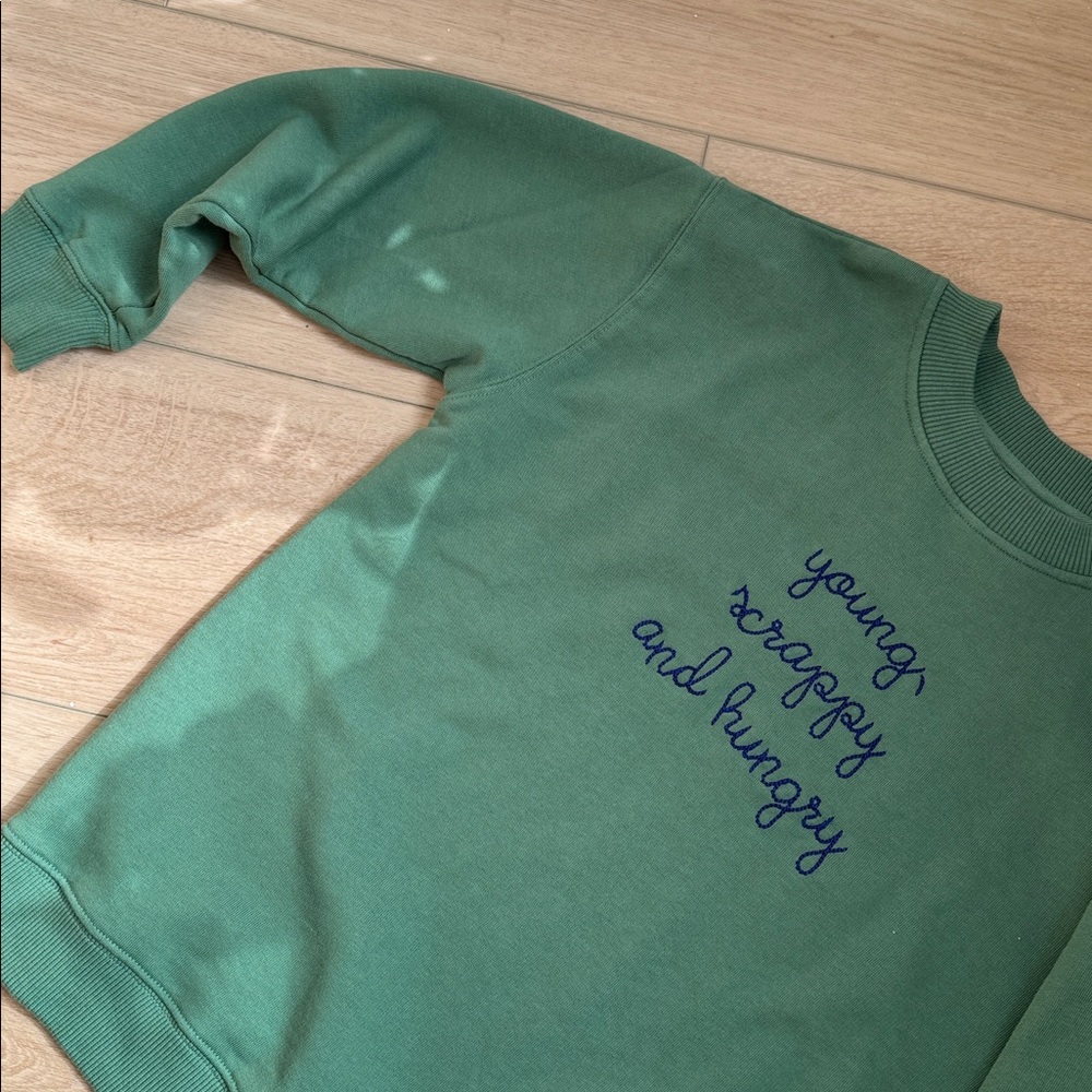 Kids 10/12 Lingua Franca x Hamilton crewneck sweatshirt - Picture 5 of 5